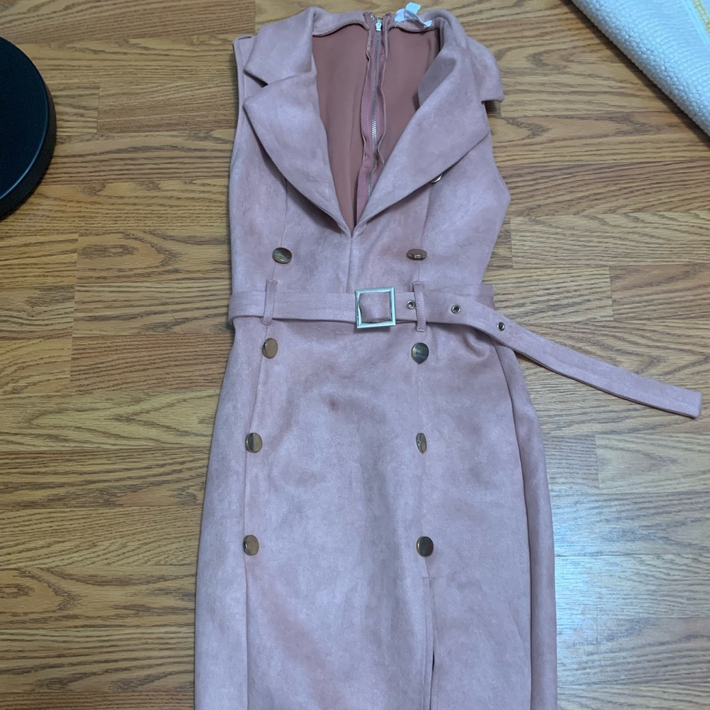 agaci pink bodycon midi dress